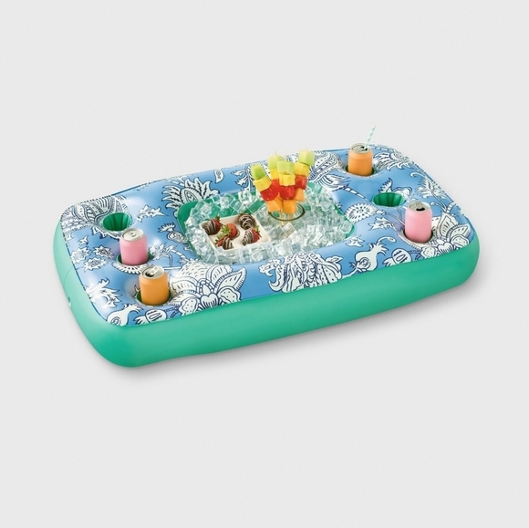 Floral Vines Rectangular Snack Float Roller Rabbit x Target  - Picture 2 of 3